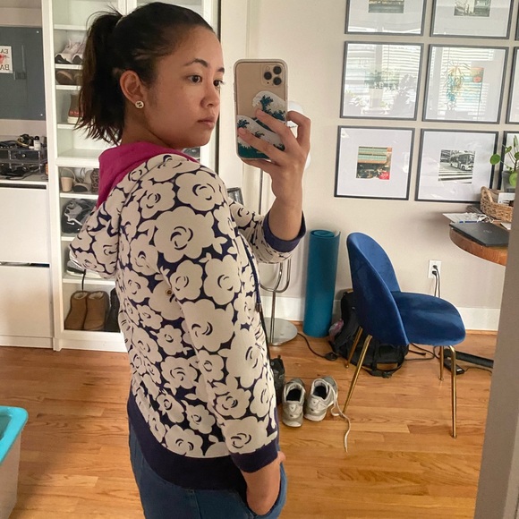 MARC JACOBS floral zip up hoodie XS - Picture 13 of 13